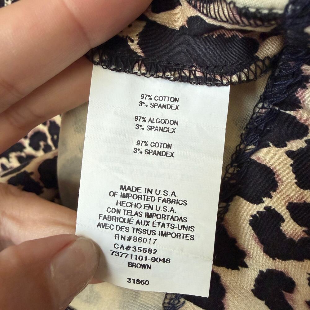 Bebe Y2K Leopard Print Strapless Mini Sheath Dress Size S - Picture 5 of 6